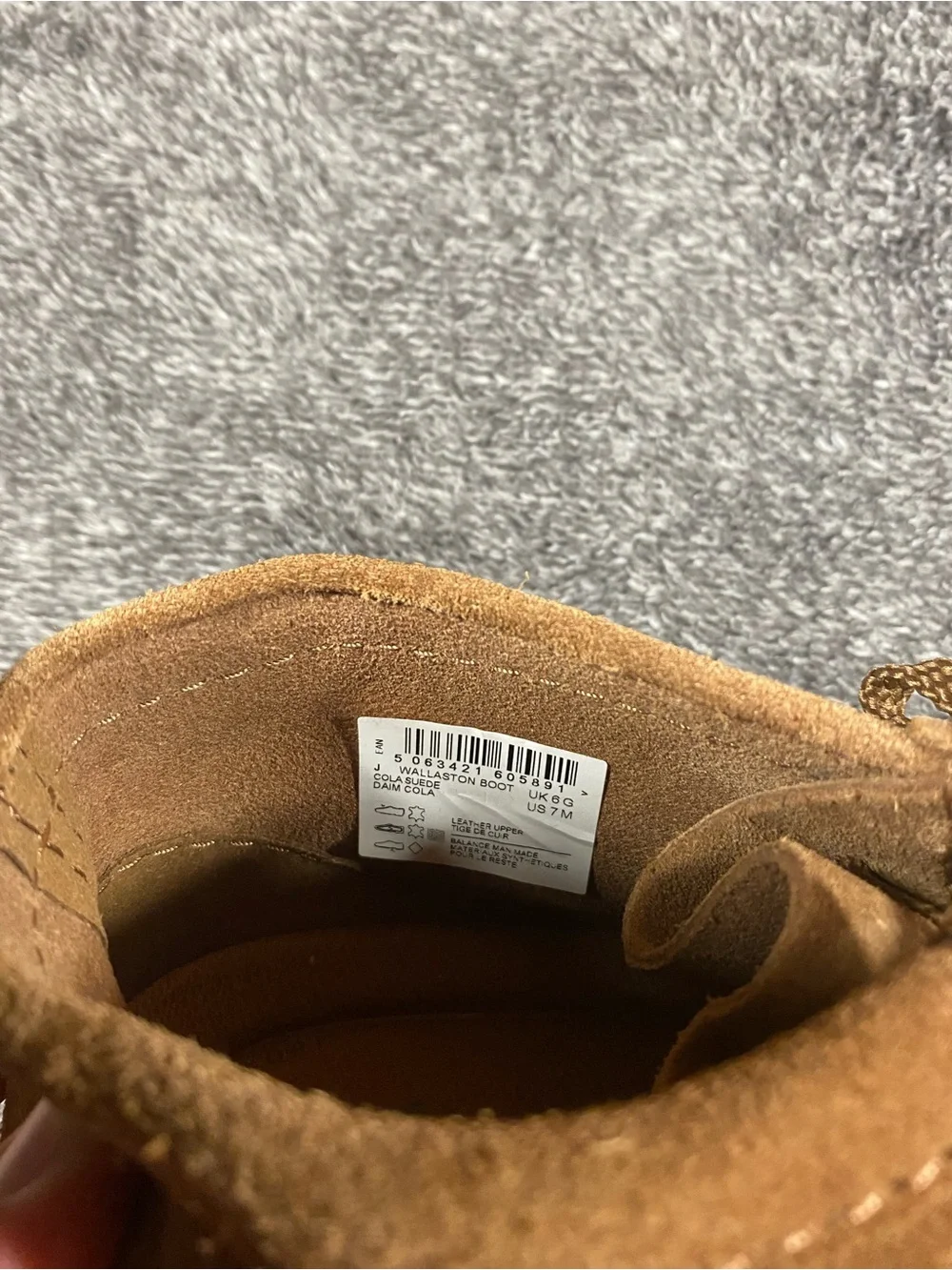 Clarks Men's Suede Chukka Boots in Tan Brown